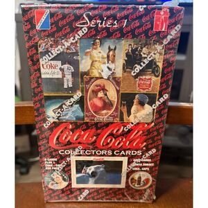 Coca Cola Collectors Cards Series 1 Collect A Card Box Sealed 1993